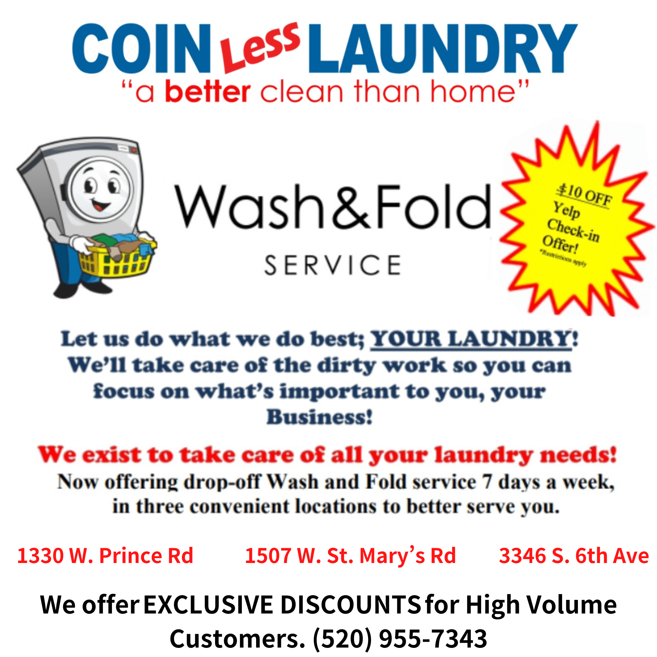 COIN LESS LAUNDRY