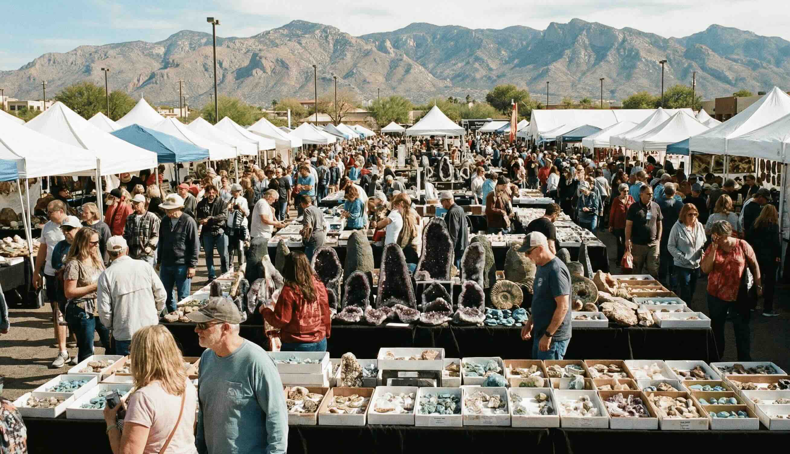 Tucson Gem Show 2026 Daily Calendar: All 50+ Show Dates & Times