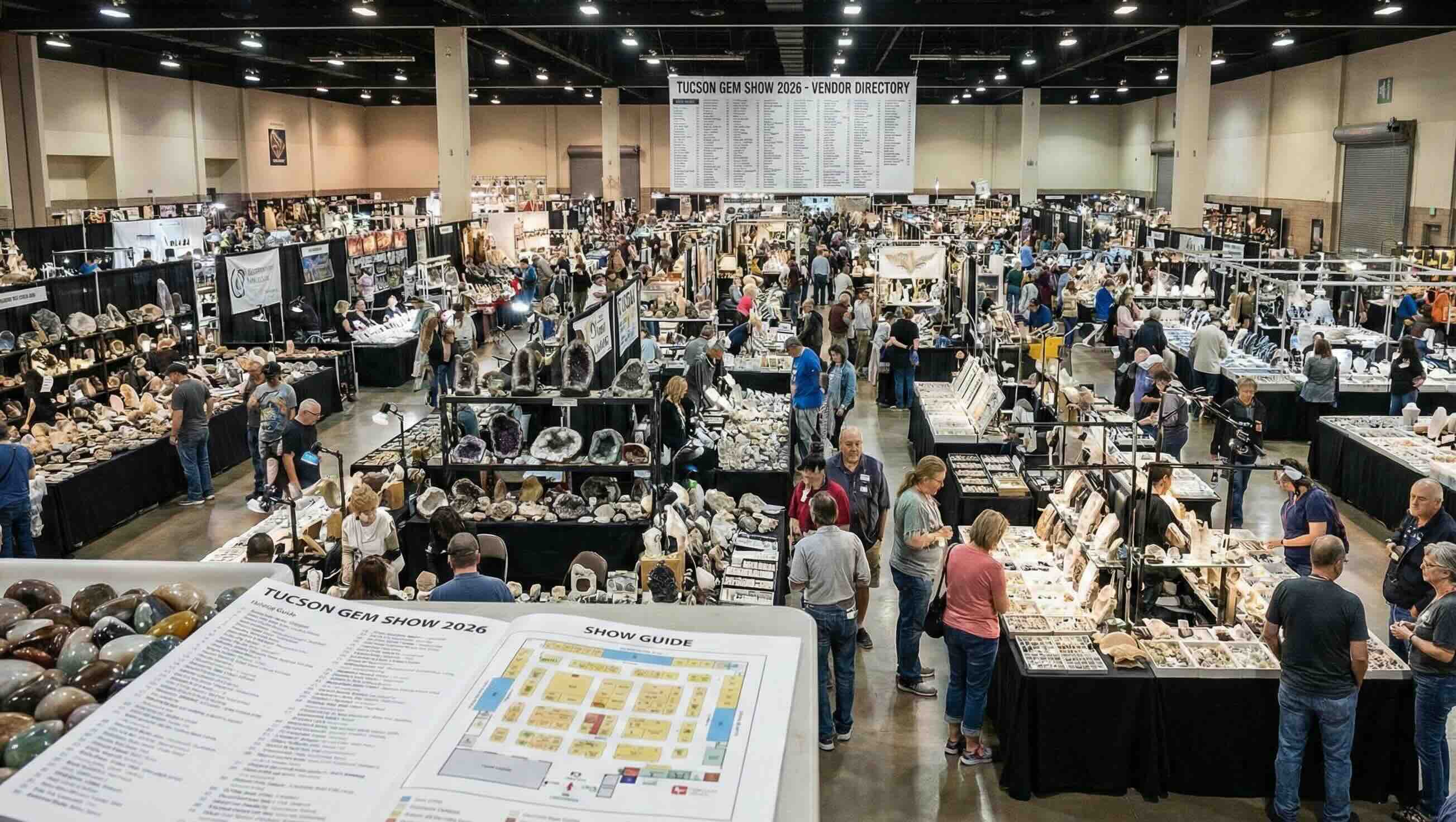 Tucson Gem Show 2026 Vendor List & Master Directory